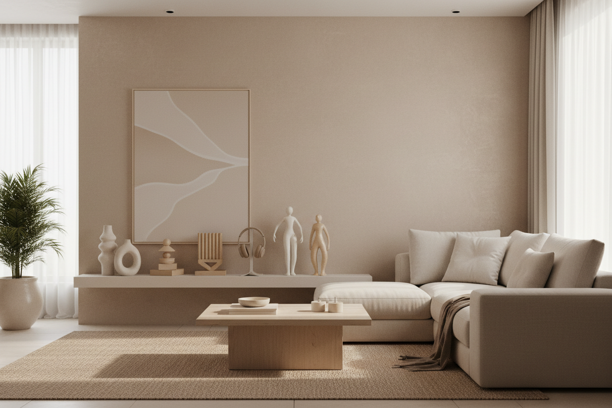 Cách Decor Phòng Khách Minimalism Tối Giản Mà Không Đơn Điệu