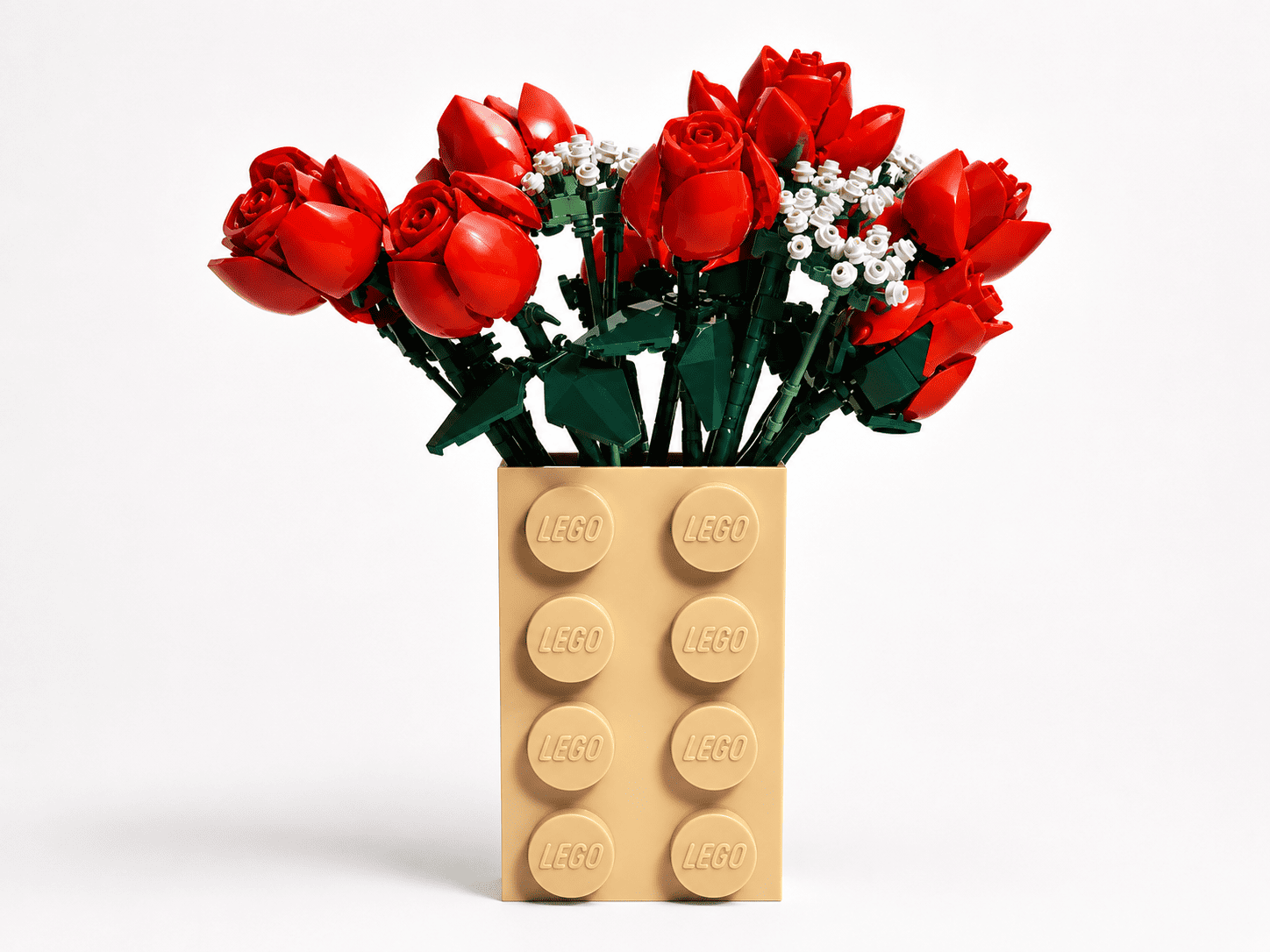 Chậu Hoa Hình Gạch Lego -Hubdein