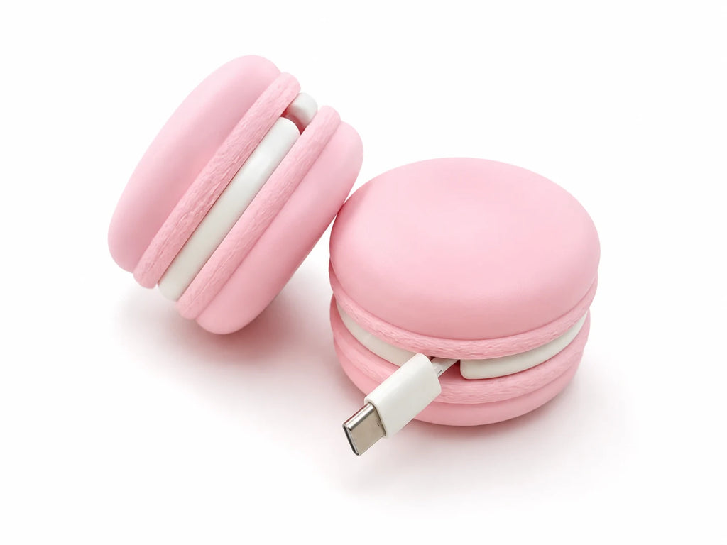 quấn dây sạc macaroon 1 